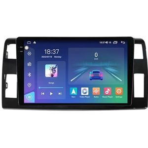 Auto GPS Navigatie Centrale Controle 9/9.5 Inch Multimedia Speler Groot Scherm voor Toyota Previa 2006-2019, Android 12 Auto gps Navi Systeem met Bluetooth Handsfree Bellen