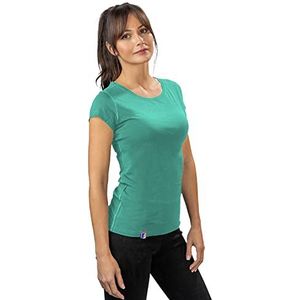 Alpin Loacker Merino dames T-Shirt - Premium Merino Wol Shirt met Korte Mouwen voor buiten, wandelen en sport, dames thermische basislaag