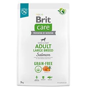 Brit Droog voedsel voor volwassen honden grote breeds zorg grain-vrij volwassenen salmon- 3 kg