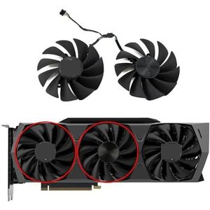 CF9015H12S voor ZOTAC GeForce RTX 3070 3080 Ti 3090 AMP Holo grafische kaart koelventilator 87mm 4PIN GPU RTX3080(AB-Fan)