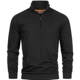 INDICODE JEANS Sweatshirt 'Brandt'  zwart