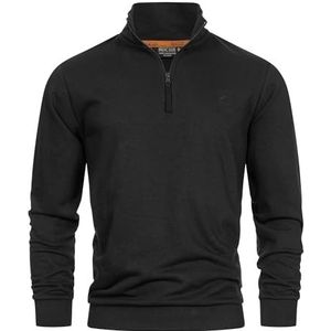 INDICODE JEANS Sweatshirt 'Brandt'  zwart