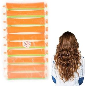 Heatless Krultang, set voor permanent haar, haarstyling-krultangen, golvende rollers, kappersgereedschap voor lang, kort haar