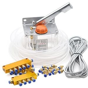 CNC Graveren Router machine Handvat Oliepomp Kit Olie uitlaat M8X1 Φ4mm Handmatige Oliepomp Handmatige injectiepompen smeerpomp voor het schoonmaken van huizen, boten, caravans(Oil pump kits)