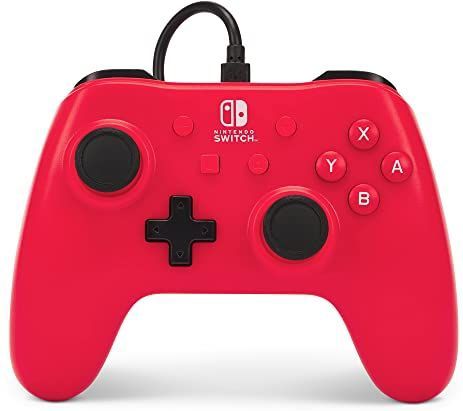 PowerA - Bedrade Controller - Rood - Voor Nintendo Switch
