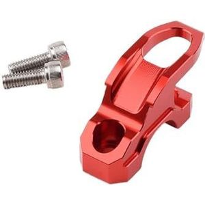 Voor HON&DA ADV150 ADV350 Hoofdremcilinderhouder Klembeugel Tashaak Helmhanger Duurzame Haak(rood)