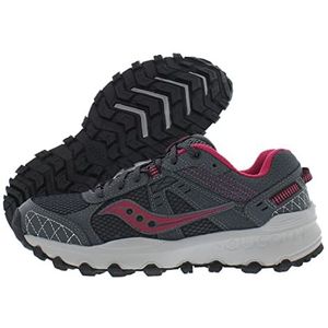 Saucony Women's Grid Raptor TR 2 Running Shoe, Charcoal/Pink, 10
