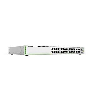 Allied Telesis - AT-GS970M/28PS - Netwerkschakelaar - Grijs - 24 Gigabit PoE+ Poorten, 4 SFP, 56 Gbit/s Switching-capaciteit