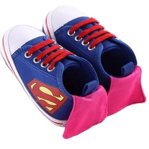 Kerst Schoenen Jongens mode sneakers afgedrukt cartoon patroon zachte zool Kerst Elf Schoenen (Color : Model 3, Size : 11cm (4.33 in))