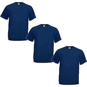 Fruit of the Loom T-shirt voor heren (Pack van 3)
