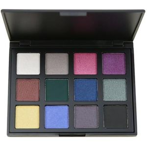 MQPALZKD 12 kleuren oogschaduwplaat parelmoer matte oogschaduw make-upplaat