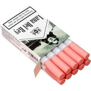 Lana Del Rey Lipstick | 10 Colors Cigarettes Glossy Lip Tint | 24 Hour Long Lasting Waterproof Set