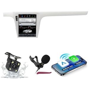 Android 15 Autoradio Navi voor VW Lavida (2014) 10.4 ""Touchscreen Car Multimedia Player met draadloze carplay GPS-navigatie Bluetooth 5.0 HIFI FM 5G-WiFi SWC DSP MIC,6g+128g