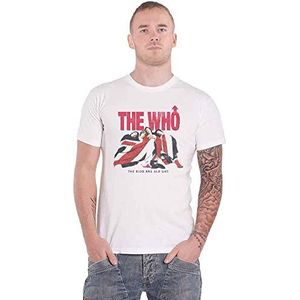 The Who T Shirt Kids Are Alright Vintage Band Logo nieuw Officieel Mannen