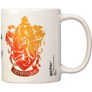 HARRY POTTER - Mug - 300 ml - Gryffindor Stencil