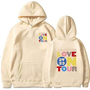 TYI 2023 Love on Tour Hoodie Met Lange Mouwen Fashion Casual Pullover Sweatshirt (XS-4XL XS,3)