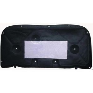 motorruimteisolatie Motorruimte-isolatie Warmte-aluminiumfolie Voor Toyota Voor Land Cruiser Voor Prado 2018-2022 Isolatie Geluidsvoering Modificatie Isolatiemat motorkap(Zwart)