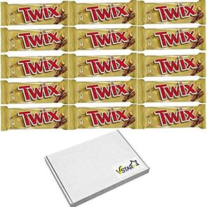 TWIX Bruine Chocolade Doos (15 Bars X 50G) Origineel