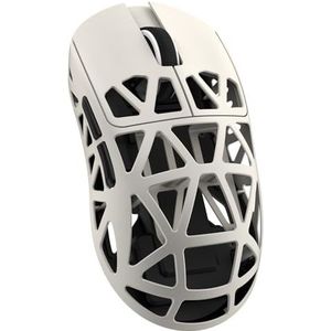 ATTACK SHARK R2 Gamingmuis van magnesiumlegering, PixArt PAW3950-sensor, draadloze 8K, 48g superlicht, BT/2.4G/bedraad, verstelbare DPI 42000, muizen voor Win11/Xbox/PS/Mac