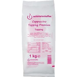Cappuccino Topping Premium 10 x 1000 g | Automatisch geschikt melkpoeder