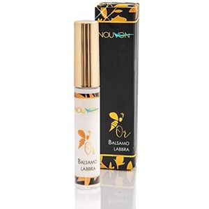 Nouvon - Voedende biologische lippenbalsem met hyaluronzuur, filler-effect, pure formule met bijengift. Vitamine C, jojoba-olie I remodellerend, hydraterend, anti-rimpel, beschermend, 10 ml