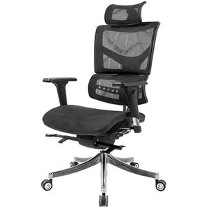 Bureaustoel Werkkruk Gamingstoel Computerstoel Ergonomische bureaustoel Verstelbare hoogte en armleuning Home Mesh-stoel Managersstoel(Color:C)