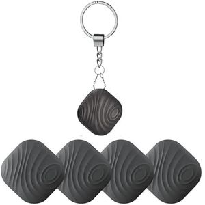 Nutale Sleutel Object Locator Portemonnees, 4 stuks Key Finder Anti-Loss Telefoon Zoeker Alarm Sleutelvinder, met Sleutelhouder Locator en Geluid Tracker om Sleutels te vinden