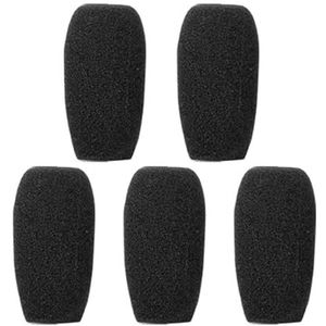 5Pcs Headset Microfoon Covers Schuim Ruisonderdrukking Headset Microfoon Spons Microfoon