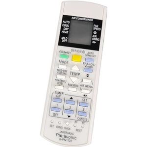 1 stuk K-PN1122 Universele afstandsbediening for AC-airconditioners for National AC