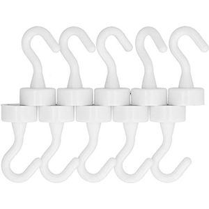 ABS compacte haken, lichtgewicht witte heavy-duty magnetische haken voor thuiskeukenwerkplek