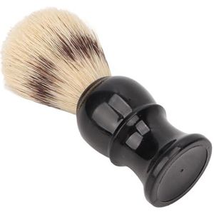 ERQIAO Scheercrème Borstel Multi Functionele Draagbare Scheren Borstel Synthetische Haren Ergonomische Handvat voor Reizen Voor Kapsalon