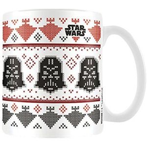 Star Wars Pyramid International "" (Darth Vader Christmas)"" officiële doos keramische koffie/thee mok, meerkleurig, 315 ml
