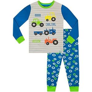 Harry Bear - Jongens Pyjama - Veelkleurig - Nauwsluitend - Tractor