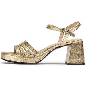 Wonders Gold Zaida Heeled Sandals Metallics 39