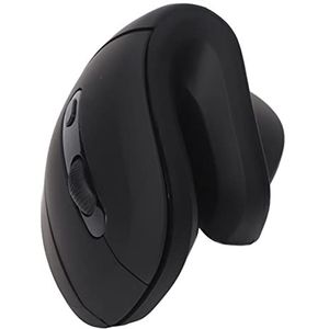 Ergonomische Verticale Muis, Stille 2,4 GHz Draadloze Muisverplaatser, 800/1200/2400/3200 DPI, 6 Knoppen, Efficiënt en Gevoelig, voor Pc, Laptop