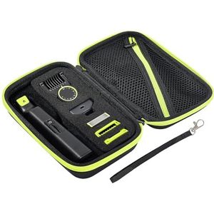 ProCase Tas voor Philips OneBlade 360 beschermhoes voor elektrische baardtrimmer, scheerapparaat om te trimmen, reisetui, OneBlade Euti draagtas QP2734/30 QP6551/30 QP2824/30 QP6651/30, zwart