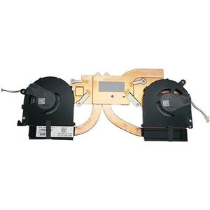Laptop CPU GPU Koeling Thermisch voor HP voor Spectre x360 2-in-1 14-ef2047nr 14-ef14-ef0013dx ND55C99 21A08 ND55C0A 21A09(Only A fan and B fan)
