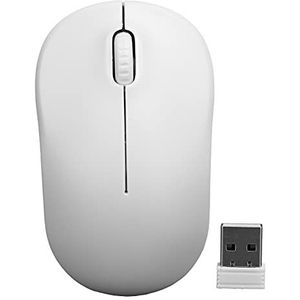 Draadloze Muis voor Laptop, 1000 DPI Computermuis 2.4G Geruisloze Muis met USB-ontvanger voor Computer en Laptop