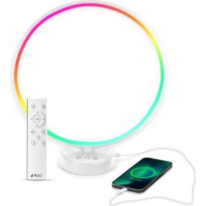 Bolt Electronics Tafellamp – Moodlamp – Lichttherapielamp - Moodlight – Daglichtlamp – RGB licht – Wit