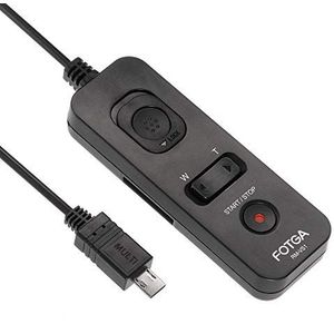 Hersmay RM-VPR1 afstandsbediening kabel voor Sony A1 A9 A7 A7S A7RV A7R II III IV A6400 A6500 A6600 A6700 RX100 VII M7 RX100M6 M4 M5 RX10M3 M4 A77 A7 99 II. DR-AX700 FX3 ZV-1