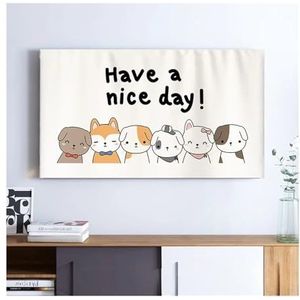 Buiten TV Hoes, TV-hoes Stofkap Monitor Stofkap Geschikt for 24""32""43""50""55""60""65""70""75"" Smart TV LCD TV Interieur(C,40 inch)