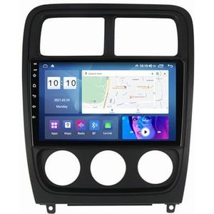 9 inch touch screen multimedia speler bluetooth autoradio voor Dodge caliber 2009-2013 Android 12.0 Car Stereo gebouwd carautoplay ondersteuning stuurwielbediening wifi 4g gps navigatie (Size : 8+WIF