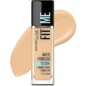 MAYBELLINE Fit Me! Matte + Poreless Foundation - Warm Nude 128