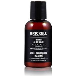 Brickell Men's Instant Relief Aftershave voor mannen, natuurlijke en organische kalmerende aftershavebalsem om scheerbrand te voorkomen, 59 ml (Geurend)