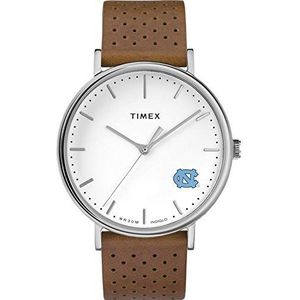 Timex Womens North Carolina Tarheels UNC Watch Bright Whites Leather