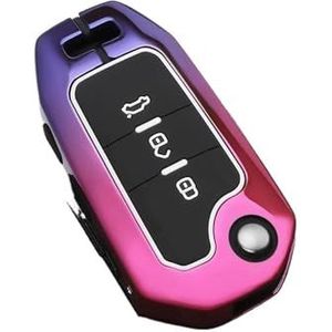 Autosleutel beschermhoes Auto Smart Key Case Cover Voor Ford Voor Fusion Voor Fiesta Voor Mondeo Voor Ecosport Voor Kuga Voor Escort Voor Everest Voor Ranger F150 Autosleutel Sleutel Shell(16)