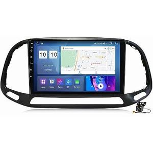 Android 14 Auto Stereo Radio voor F-iat Doblo 2015-2019 GPS Navigatie 9In Touchscreen Mediaspeler Video-ontvanger Ondersteuning Wifi 4G DSP Carplay,M200s
