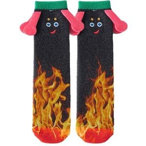 Fuzzy-sokken voor dames | Gezellige pantoffelsokken - Comfortabel ademend dik stijlvol fuzzy sokken cadeau voor moeder, vrouw, dochter, vriendin Founcy