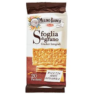3x Mulino Bianco Barilla 20x Crackers Cracker Integrali Volkorrel 500 g Italië