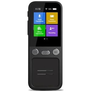 Stem Real Time Vertaler Machine 138 Multi Online Talen Stemopname 3.1 Inch Scherm Draagbare Offline Vertaler Snelle reactie